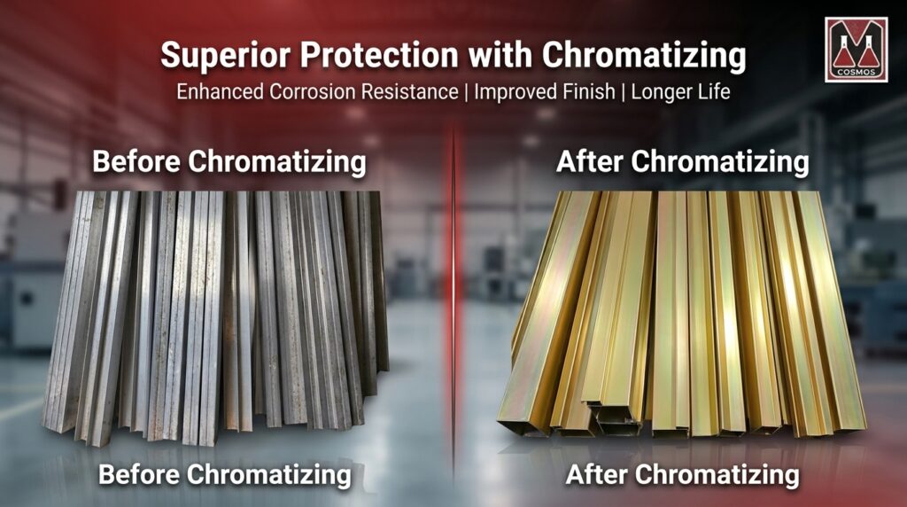 Chromatizing Chemicals Manufacturer & Suppliers in Mumbai India | Corrosion Protection Solutions