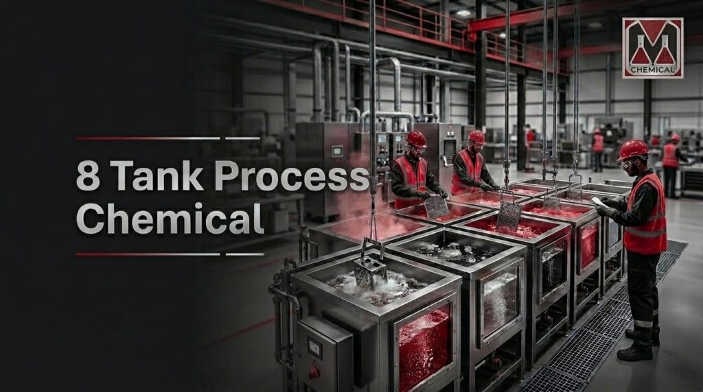8-tank process chemical manufacturer in Mumbai Thane India industrial setup