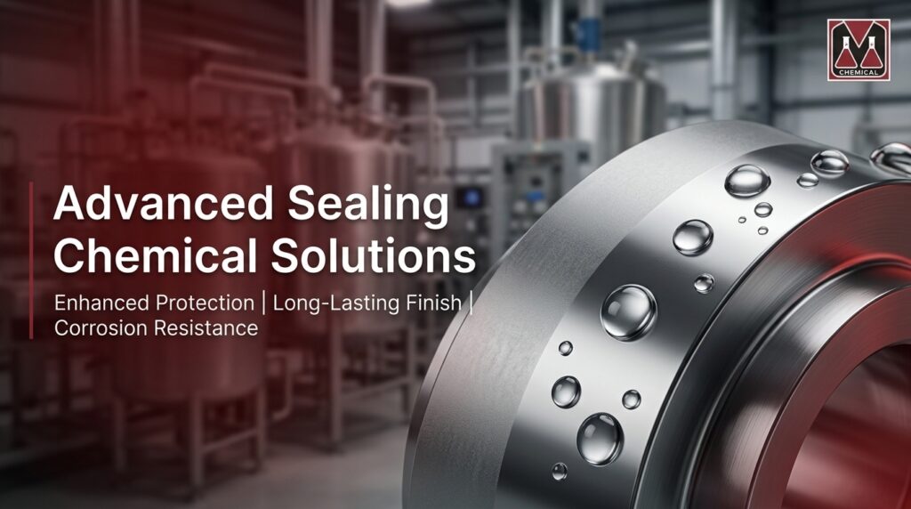 Sealing chemical manufacturer and supplier for metal surface treatment India