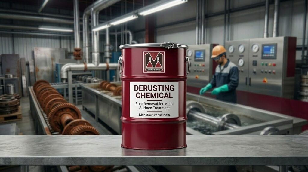 Industrial Derusting Chemical for Metal Rust Removal – Manufacturer & Supplier in India