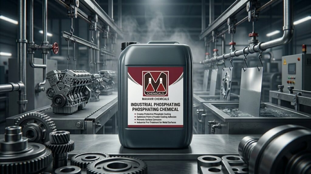 Phosphating chemicals manufacturer and supplier industrial production plant